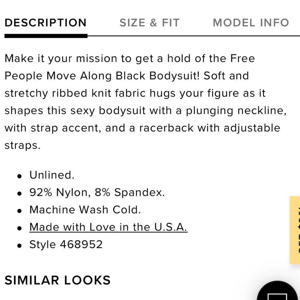 Free People Move Along Bodysuit - Picture 6 of 6